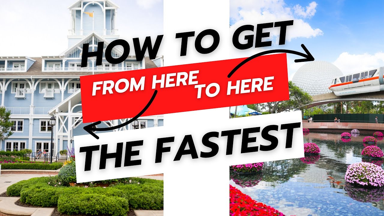 Hidden Shortcut to Walk to EPCOT from Beach Club Resort (5 Minute Walk!)