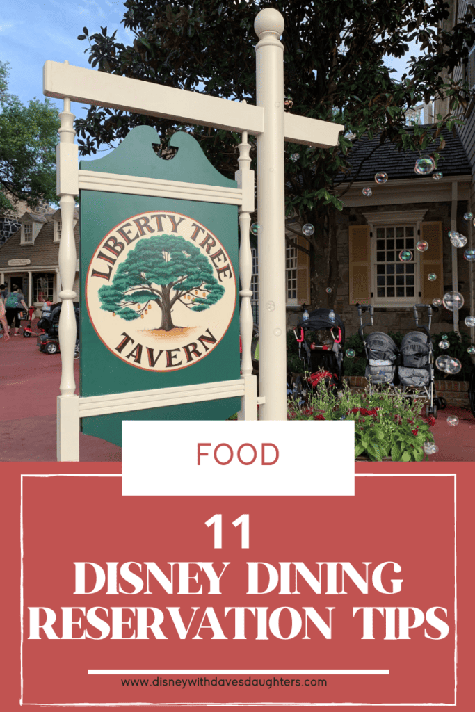 dining reservations for disney