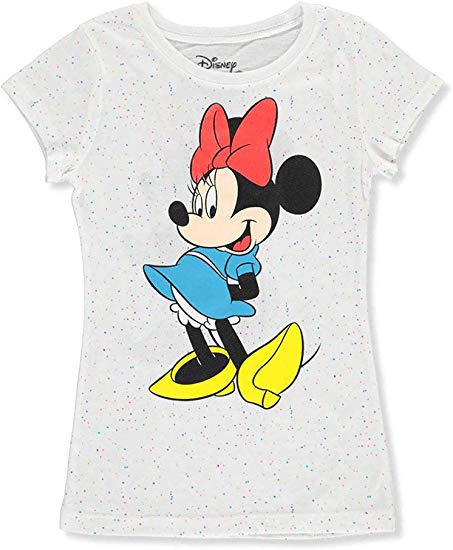 Minnie Mouse Confetti Print Top