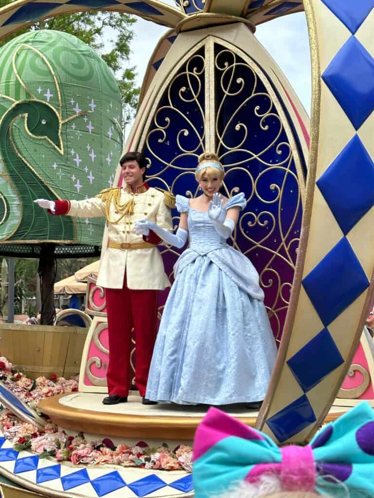 Cinderella and Prince Charming - Festival of Fantasy parade