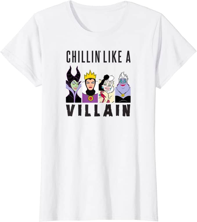 chillin like a villain shirt