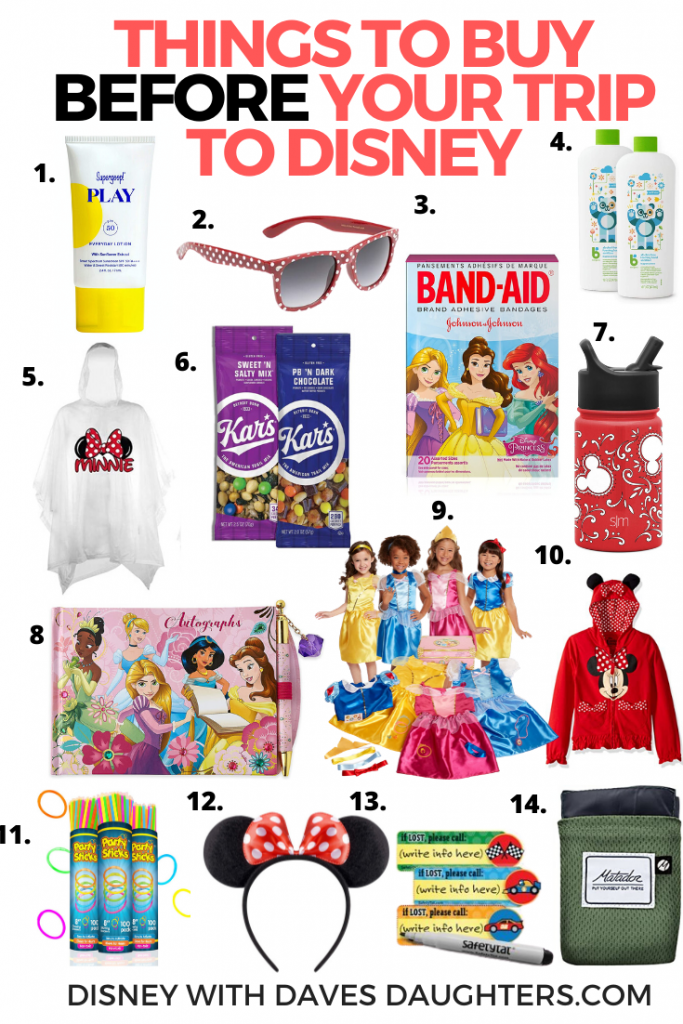 14 Disney Essentials To Buy Before You Go To Disney Disney With Dave S Daughters