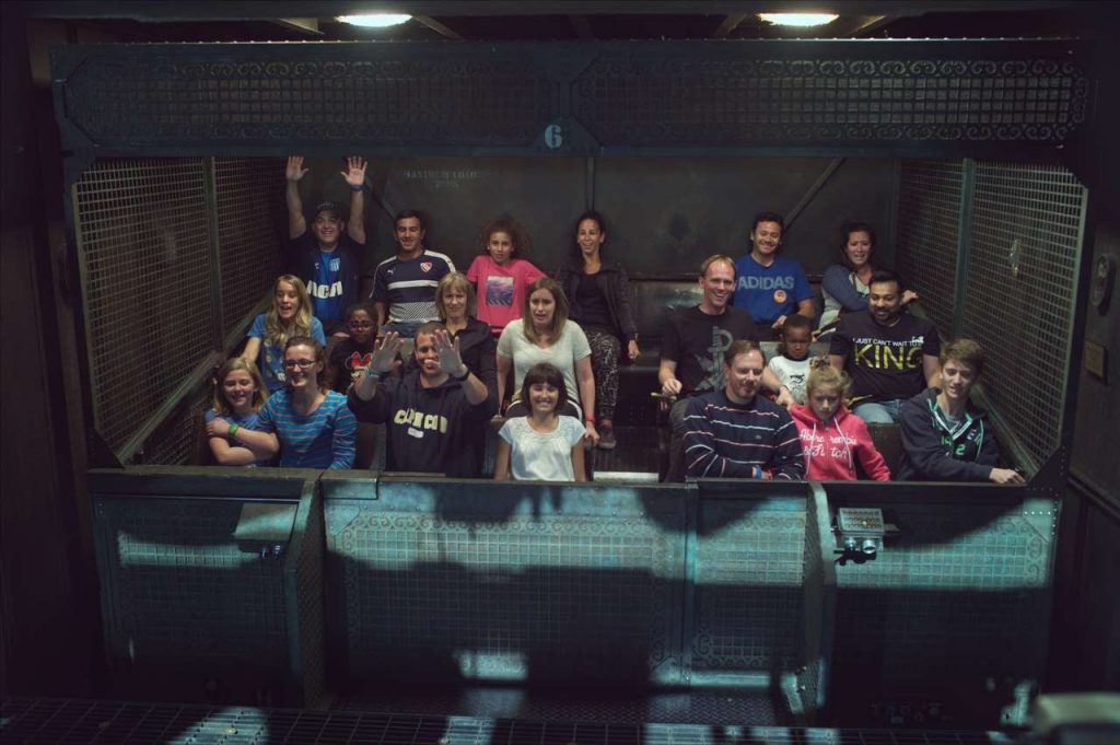 Tower of terror ride