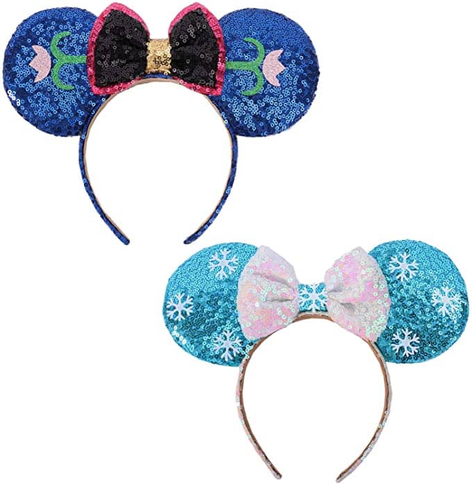 ⭐️ New NWT Disney Parks Designer Ears Denim Minnie Mickey Mouse