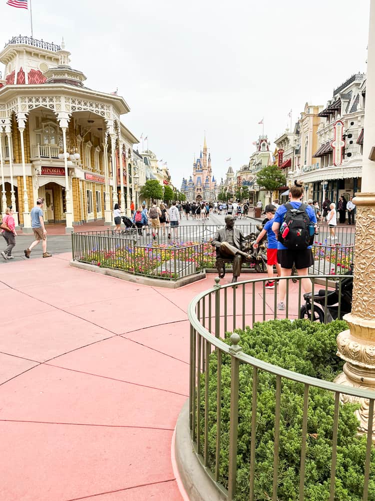 Main Street Magic Kingdom Castle