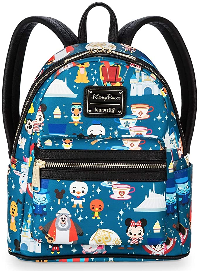 Disney Parks Attractions Mini Backpack Loungefly