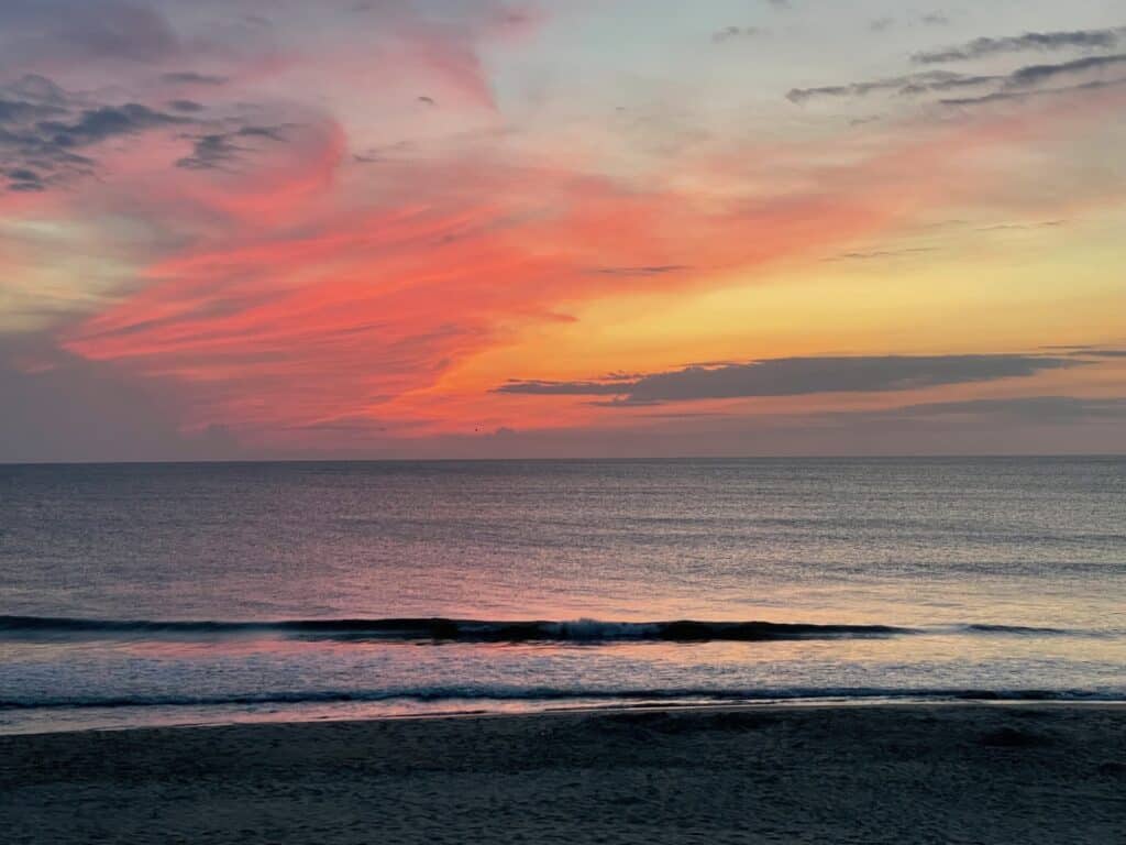 beach sunset