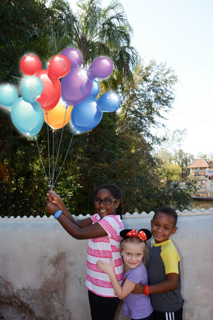 Kids at Animal Kingdom