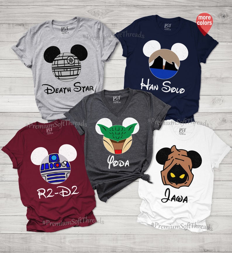 33 Awesome Matching Disney Family Shirts