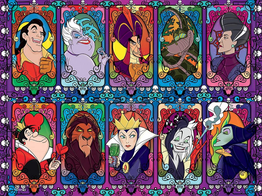 Disney villains puzzle