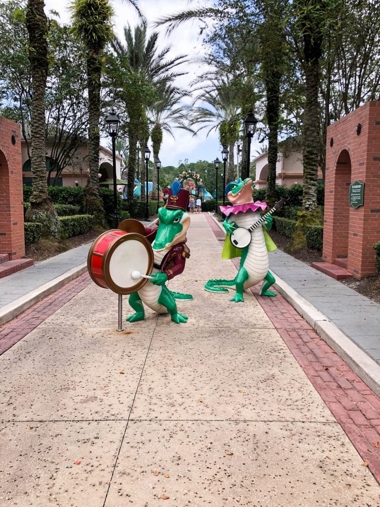 Crocodiles at French Quarter