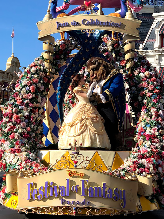 beauty and the beast parade belle
