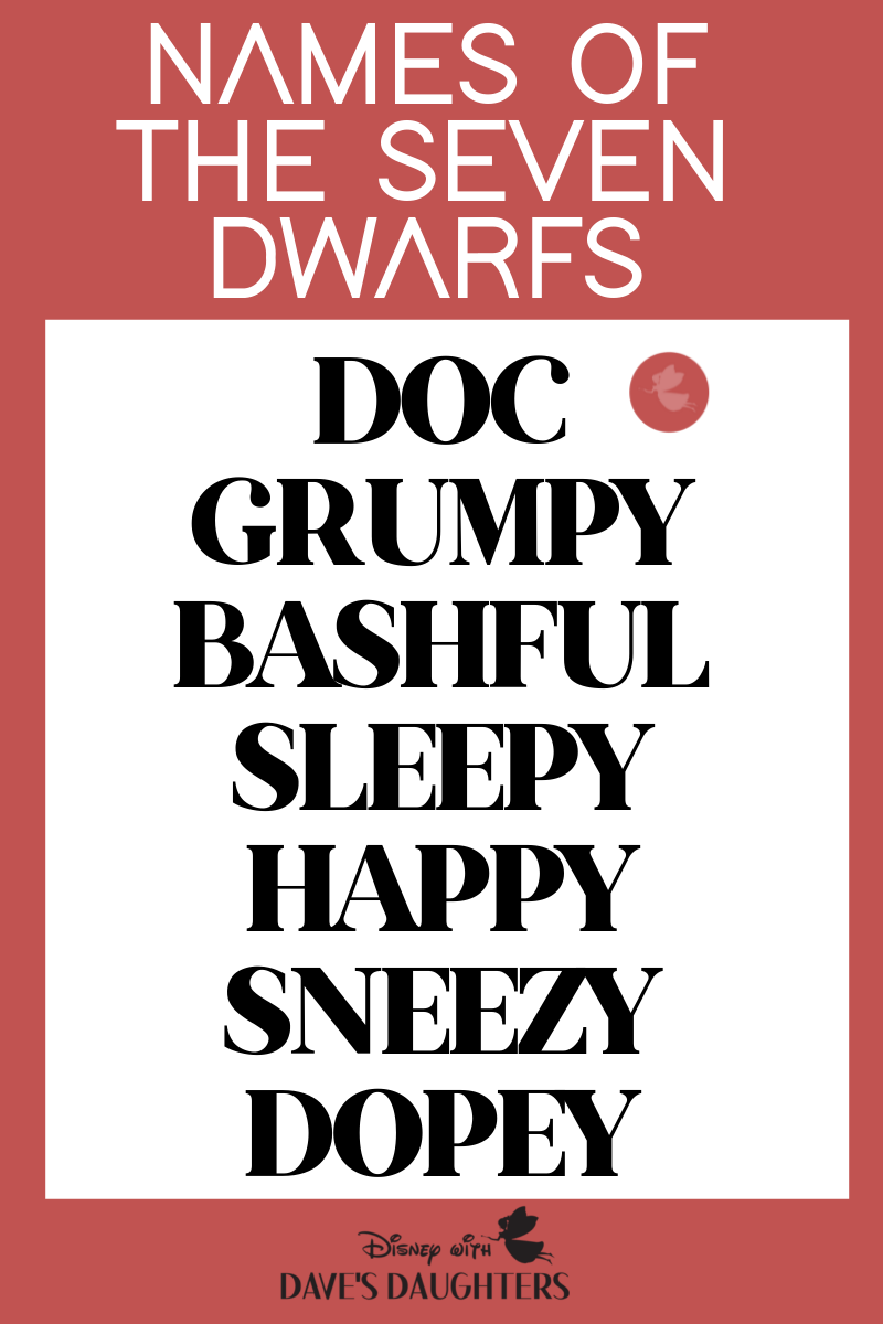 Seven Dwarfs Names List And Fun Facts From Snow White 