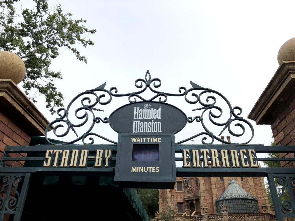 haunted mansion entrance