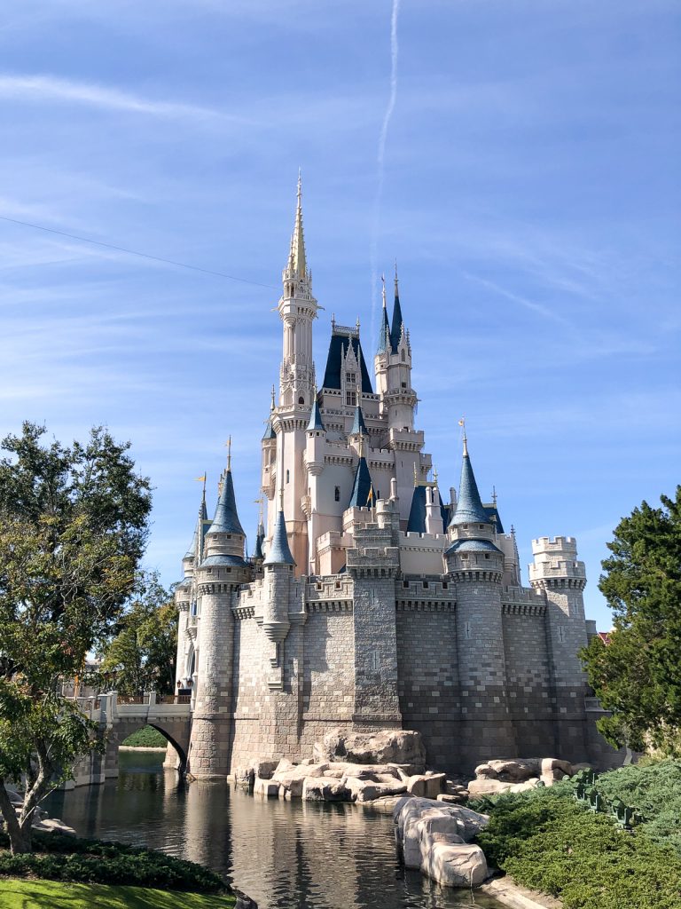 Cinderella Castle moat