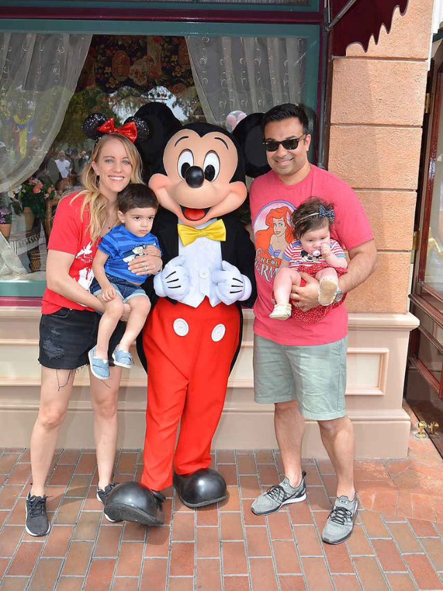 mickey and family