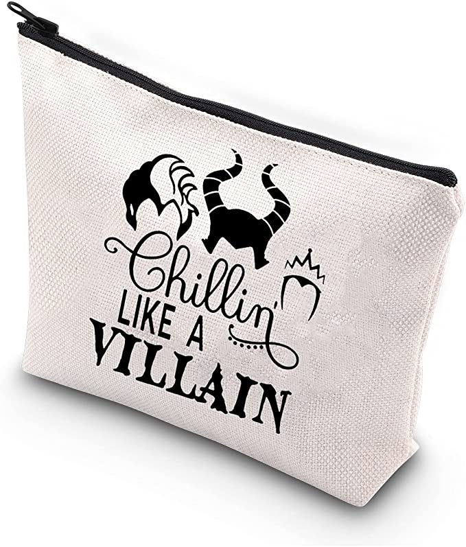 villian zipper pouch