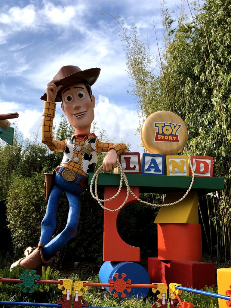 Woody toy story land