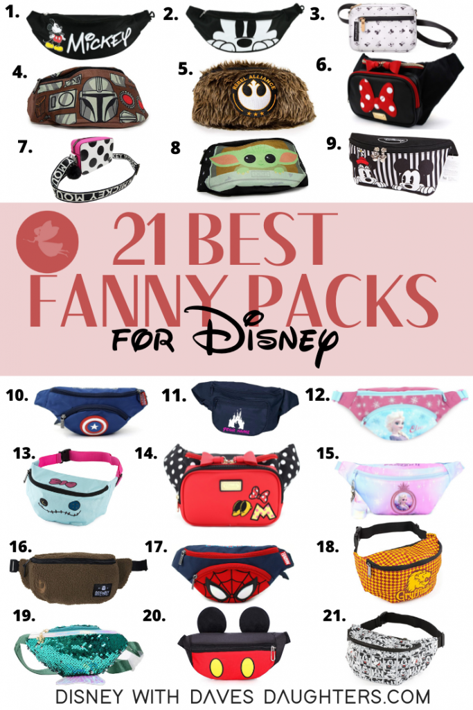 21 best fanny packs at disney world