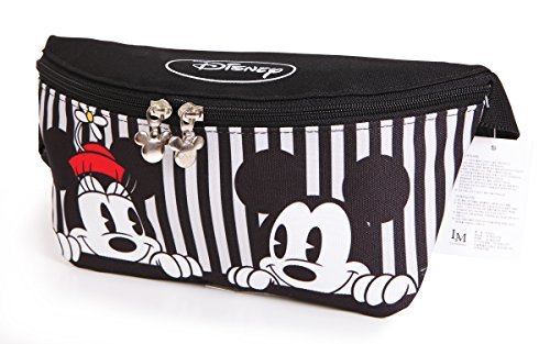 Disney Mickey Minnie Mouse Zippered Waist Fanny Pack