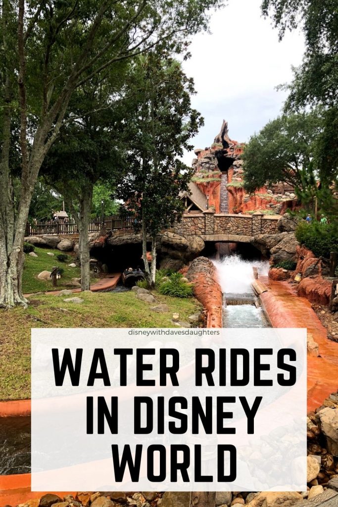 water rides in Disney World