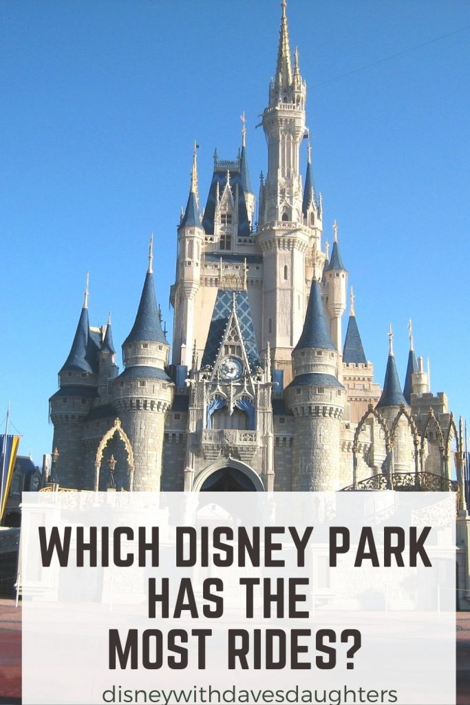 which disney park has the most rides, castle