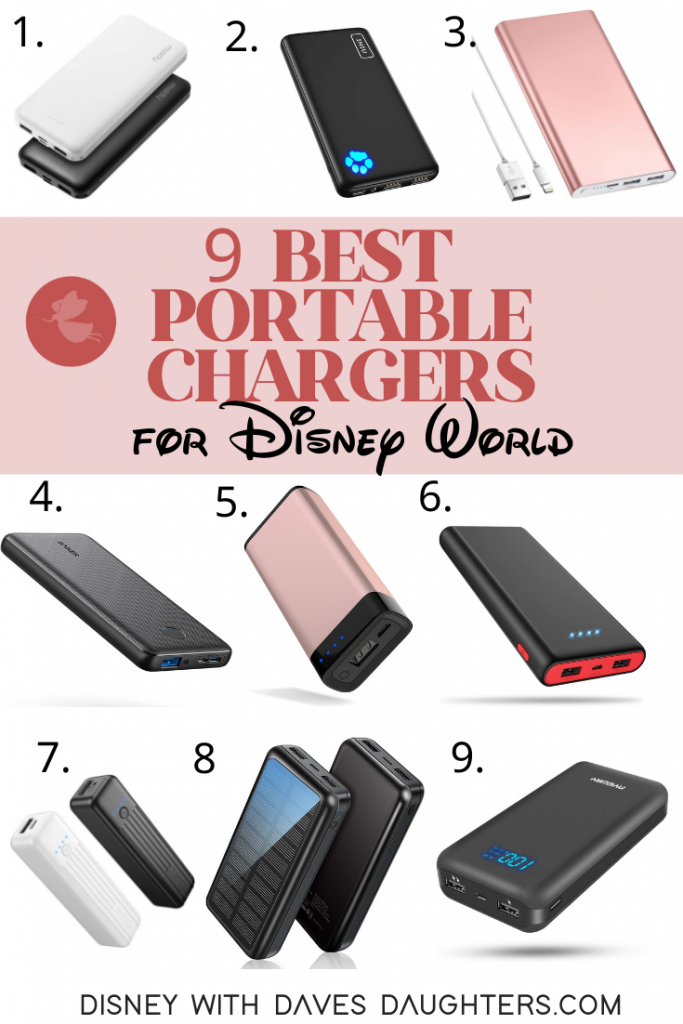 9 Best Portable Charger for Disney - Disney With Dave's Daughters