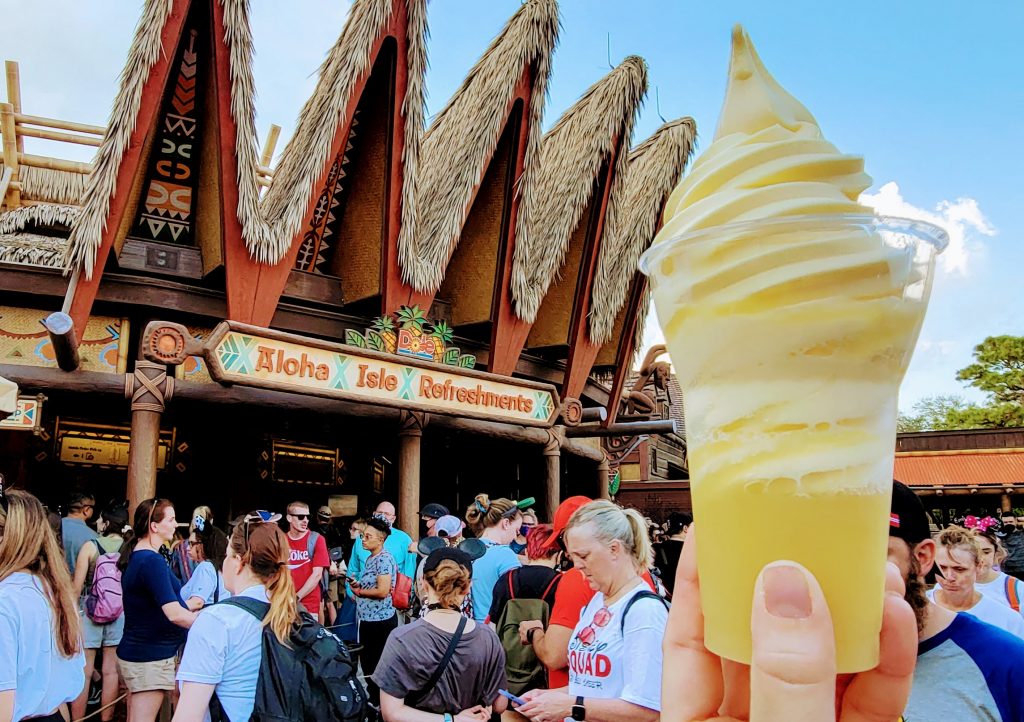 Dole Whip lost at Aloha Isle Refreshments