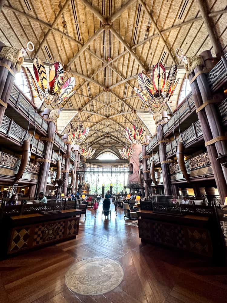 Animal Kingdom Lodge lobby