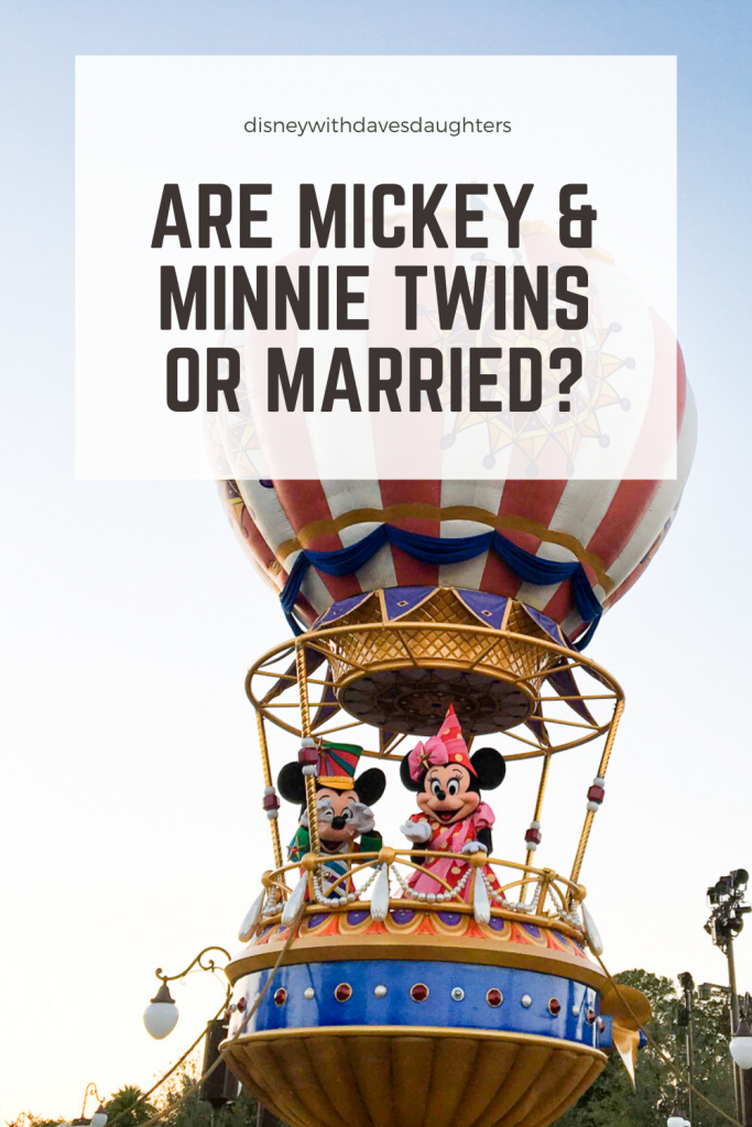 are mickey and minnie twins or married
