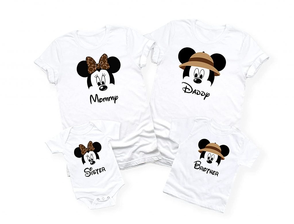 Safari Disney family shirts