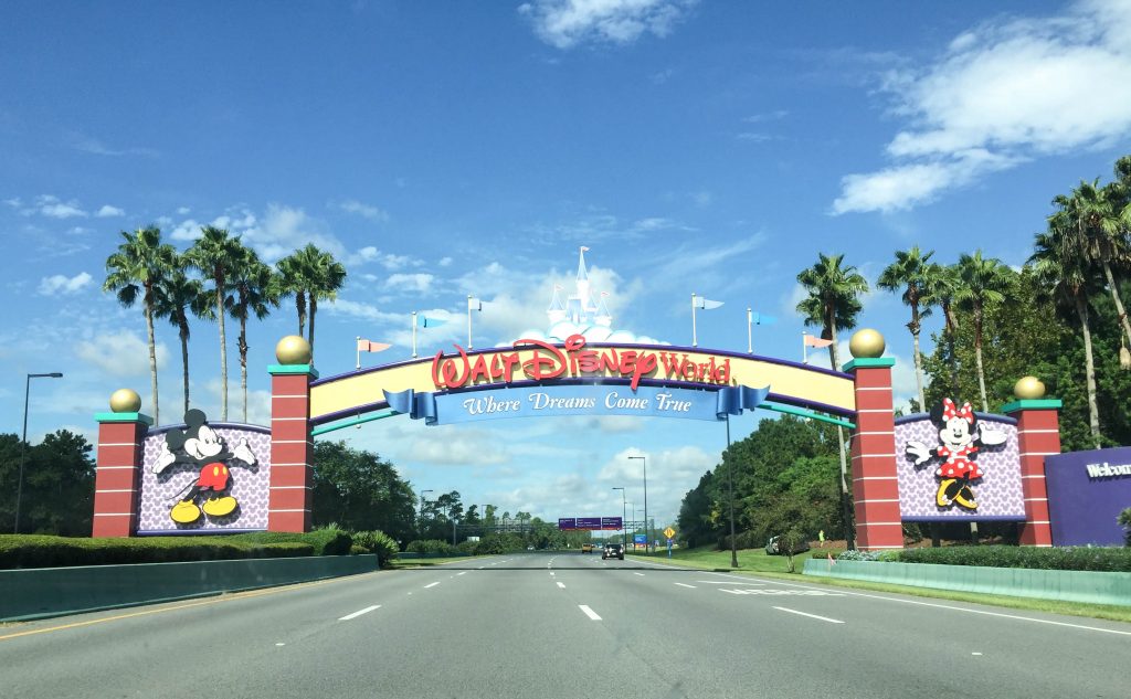 Walt Disney World entrance