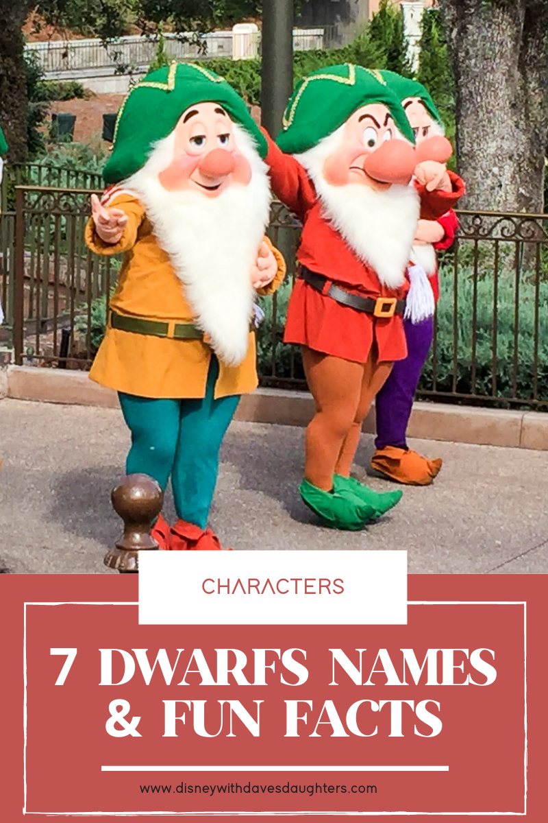 Seven Dwarfs names and fun facts - Dwarfs in Festival of Fantasy parade