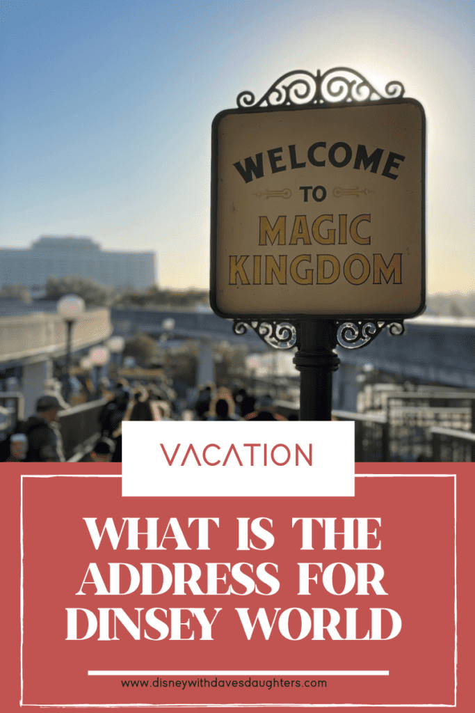 what is the address for Disney World