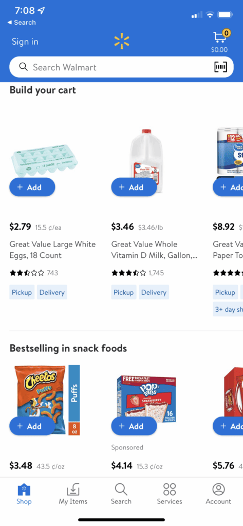 walmart app