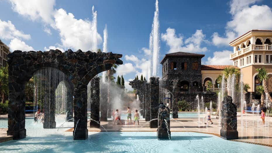 Four Seasons Resort Orlando Fountains