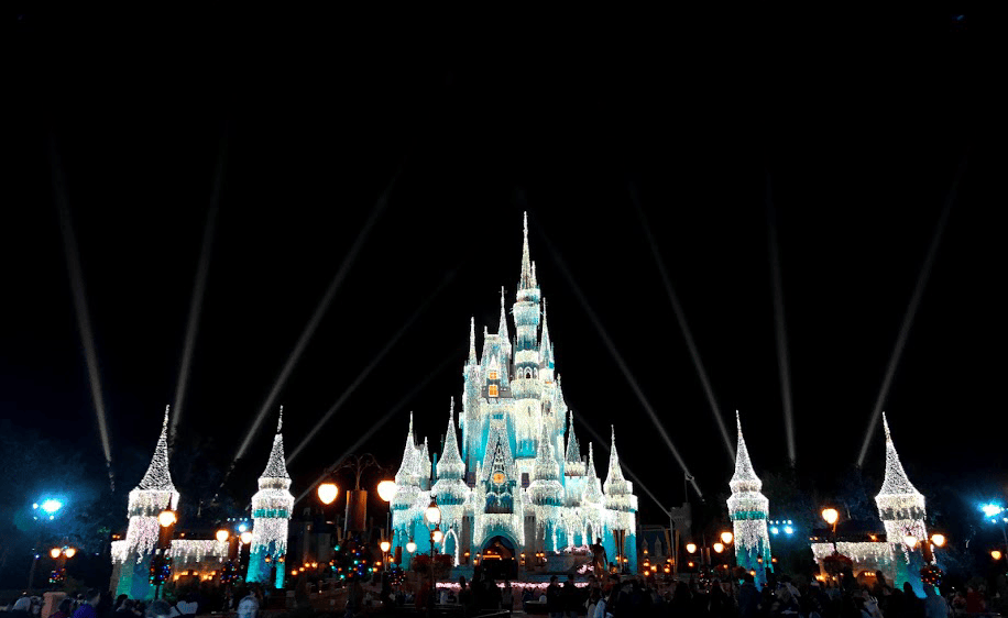 Disney Cinderella Castle fireworks 