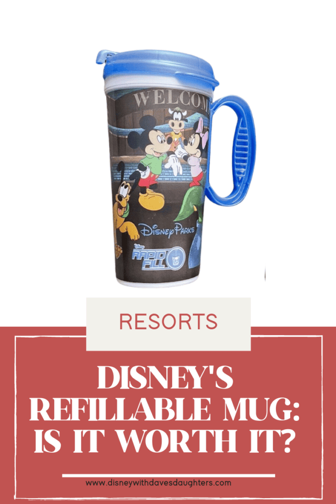 disney refillable mug