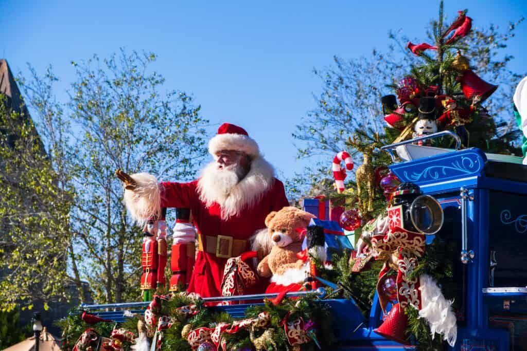 Santa at Disney World