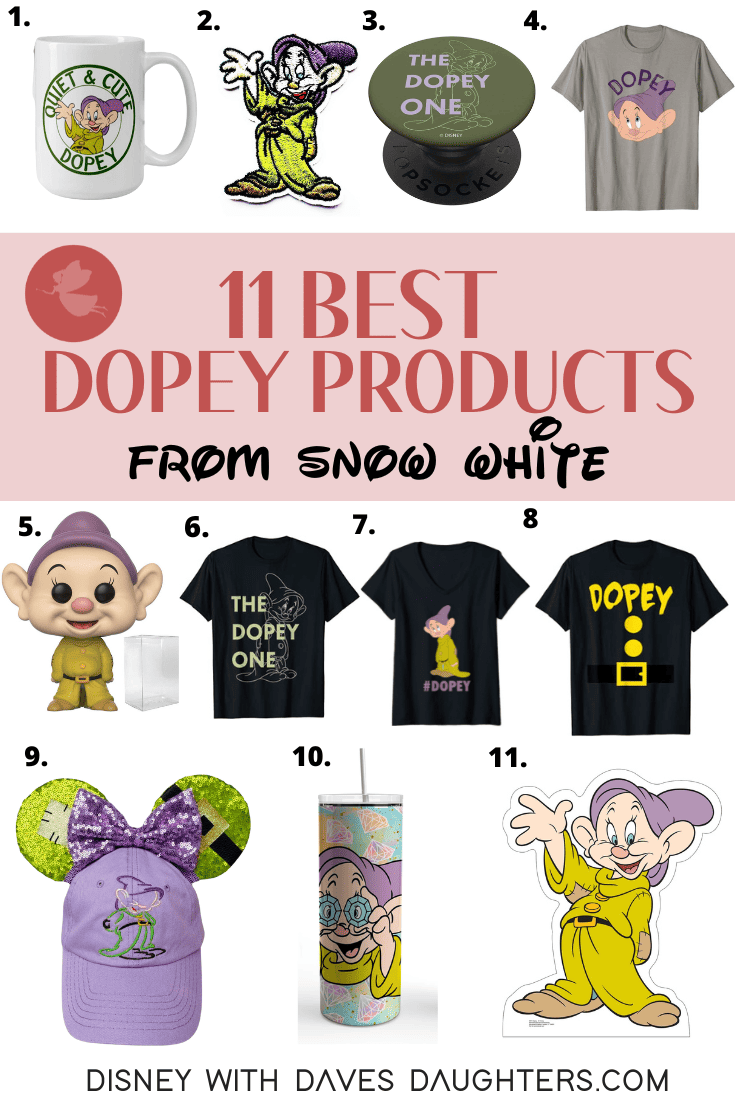 Dopey Dwarf From Snow White Fun Facts And 11 Products 