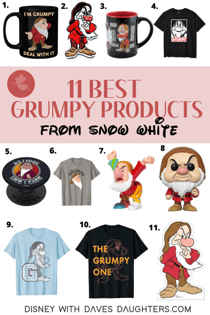 grumpy seven dwarfs products