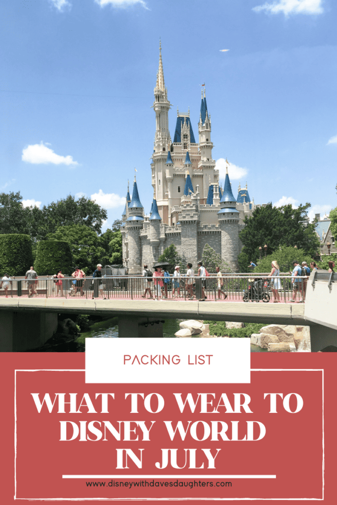 what to wear to Disney World in July