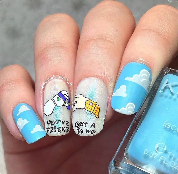 buzz and woody nails