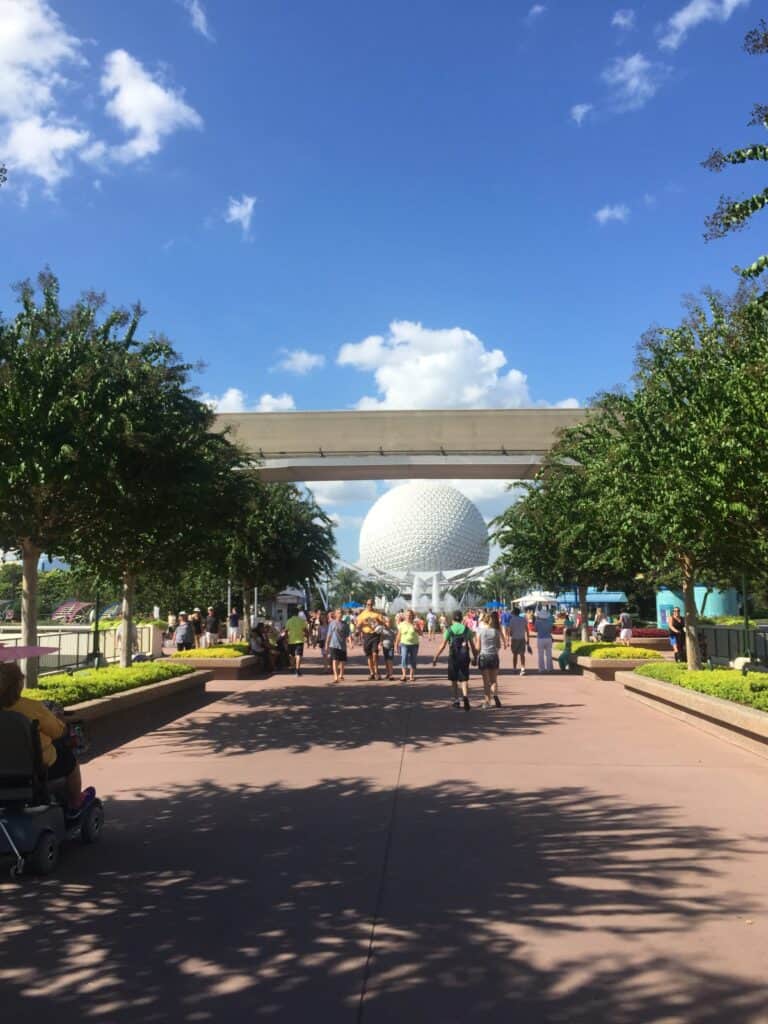 EPCOT main entrance