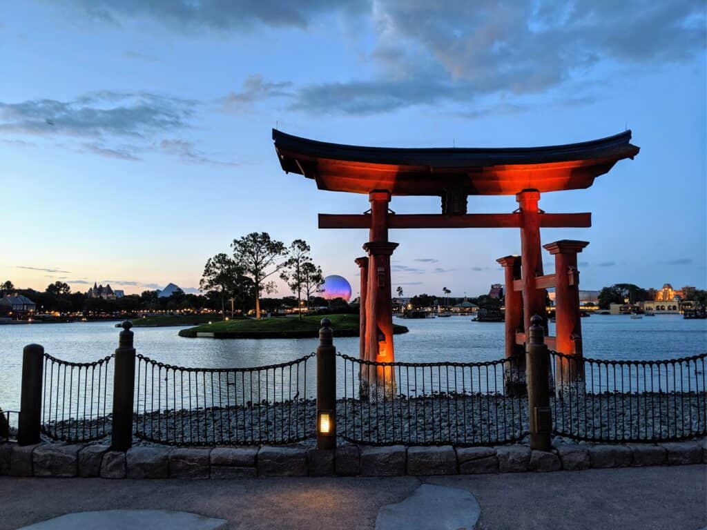 Japan pavilion EPCOT World Showcase