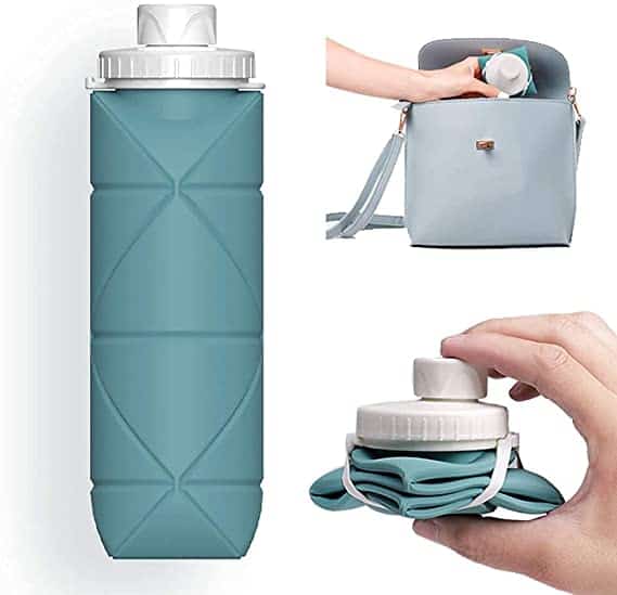 Travel Collapsable Water Bottle: SPECIAL MADE 20 oz