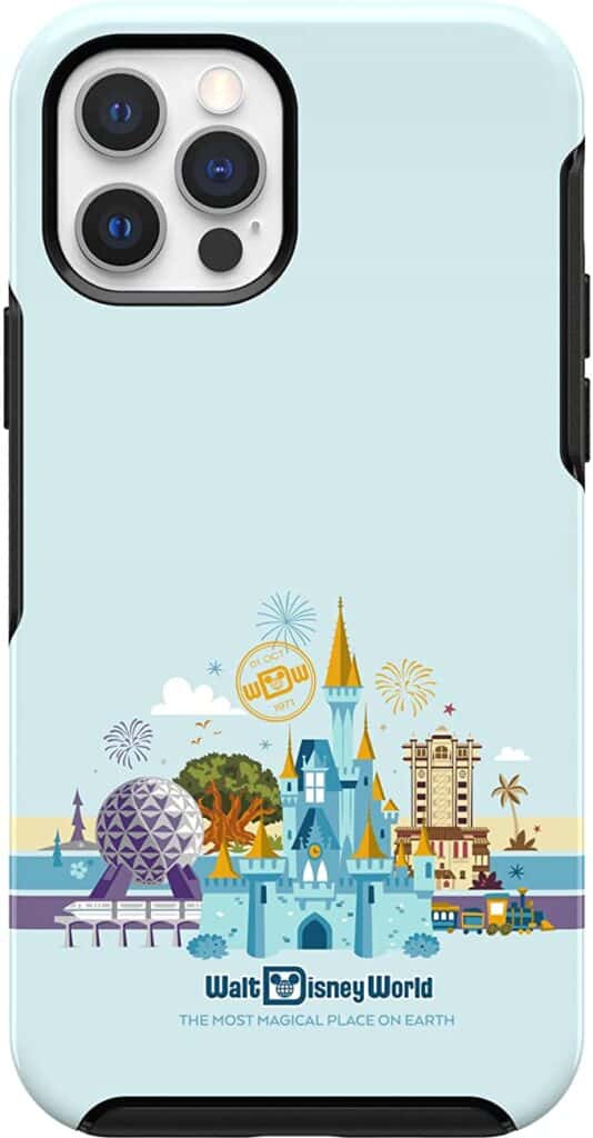 Disney castle phone case