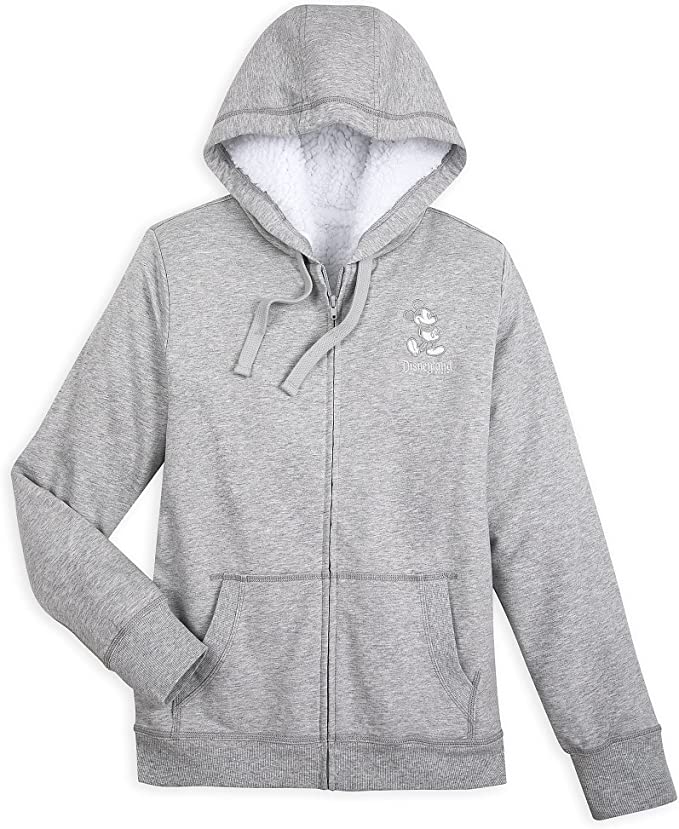 Disneyland fleece zip up hoodie