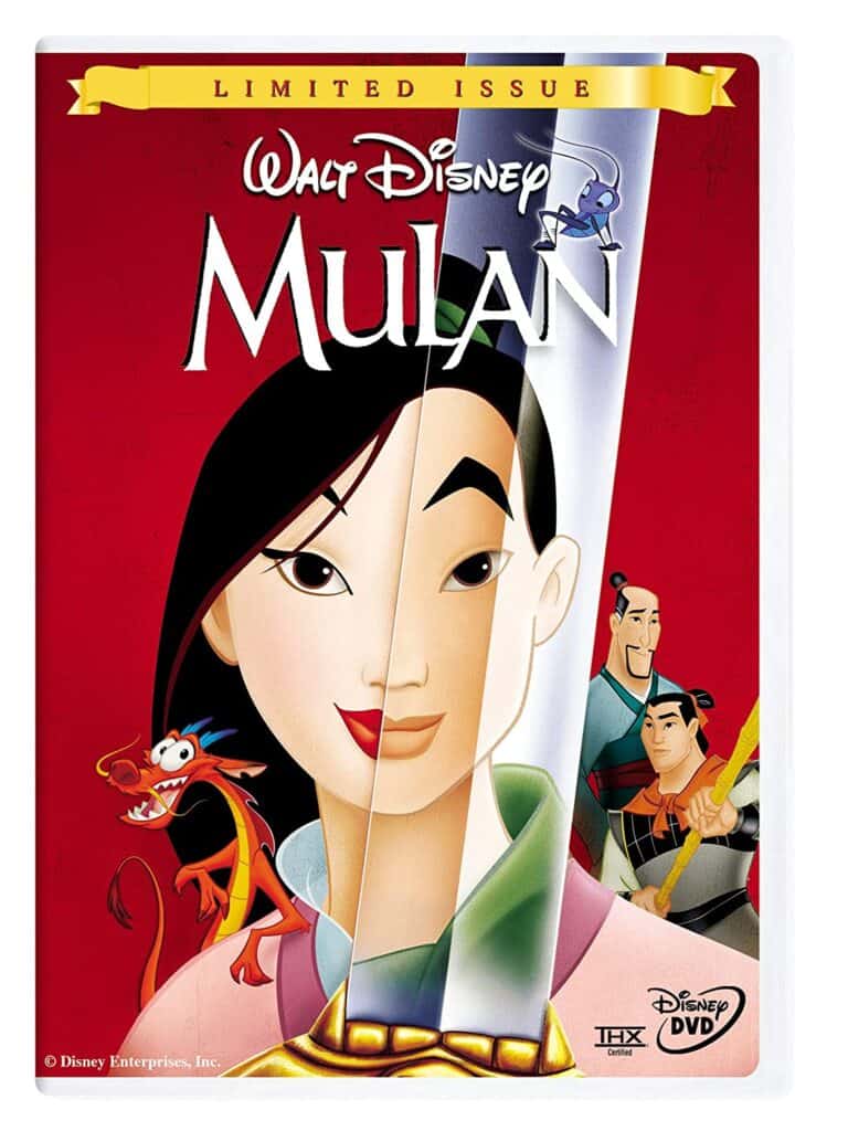 Mulan DVD cover