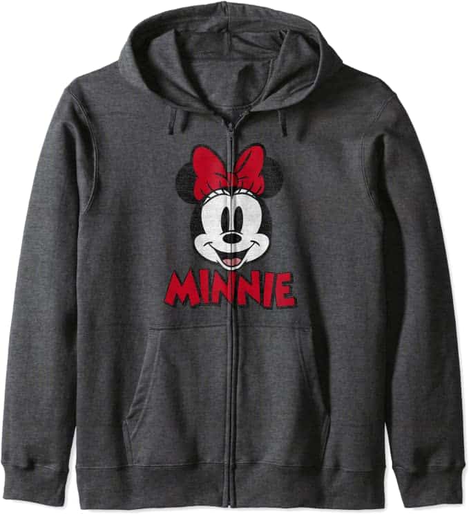 Minnie Mouse zip up hoodie